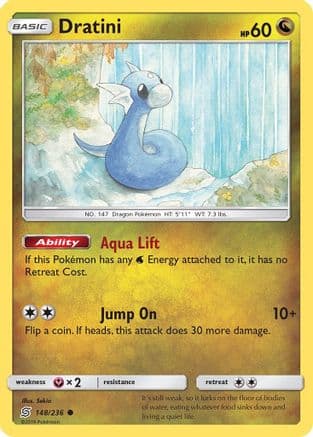 Dratini 148/236 - SM Unified Minds Reverse Holofoil