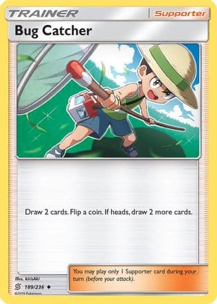 Bug Catcher 189/236 - SM Unified Minds Reverse Holofoil