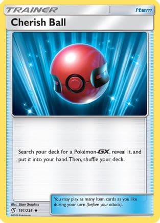 Cherish Ball 191/236 - SM Unified Minds Reverse Holofoil