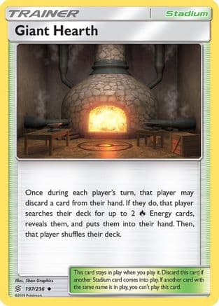 Giant Hearth 197/236 - SM Unified Minds Reverse Holofoil