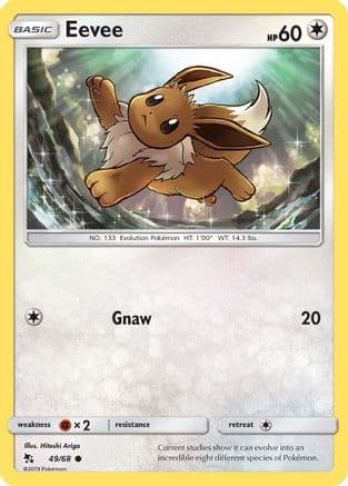 Eevee (49) (49) 049 Hidden Fates - Common