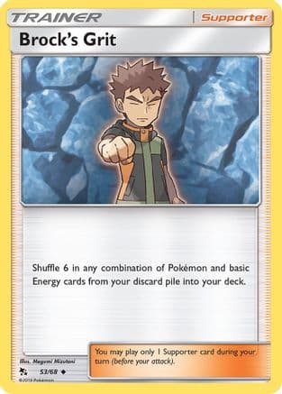 Brock's Grit 053 Hidden Fates - Uncommon