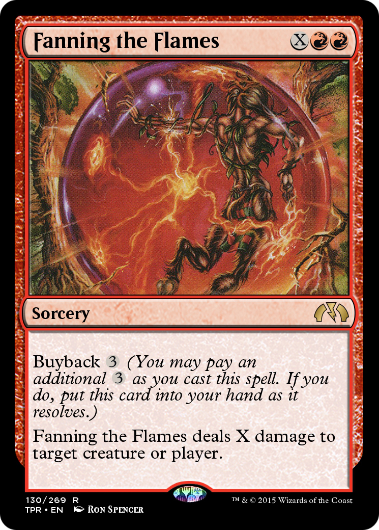 Fanning the Flames (TPR-130) - Tempest Remastered Foil