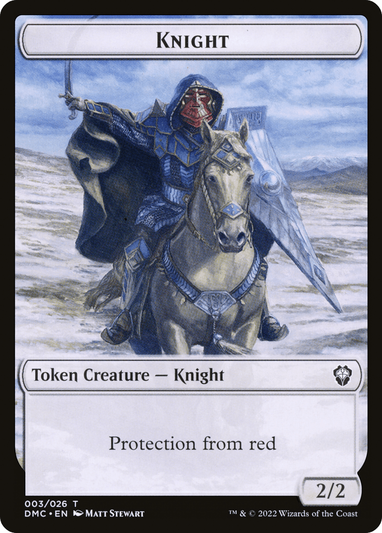 Knight (TDMU-003) - Dominaria United Tokens