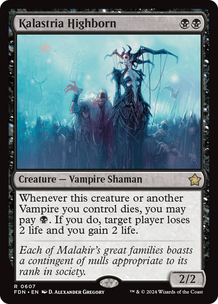 Kalastria Highborn (FDN-607) - Foundations