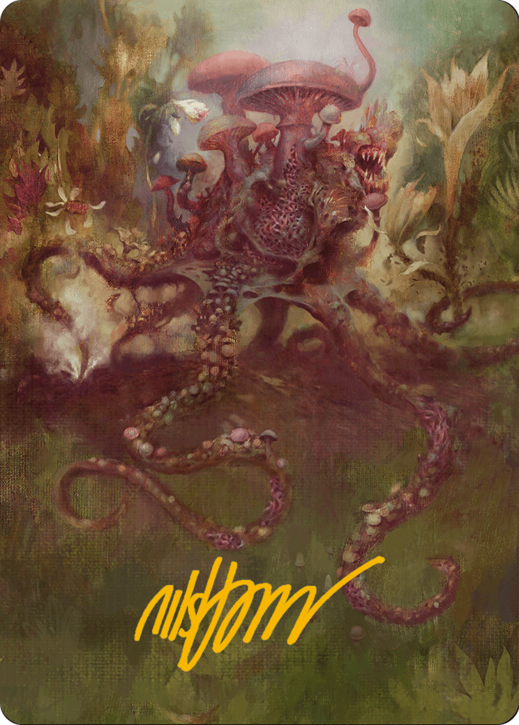 Sowing Mycospawn // Sowing Mycospawn (AMH3-040) - Modern Horizons 3 Art Series (Borderless) Foil