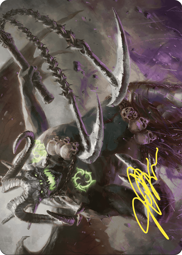 Archfiend of Despair // Archfiend of Despair (ACMM-012) - Commander Masters Art Series (Borderless)