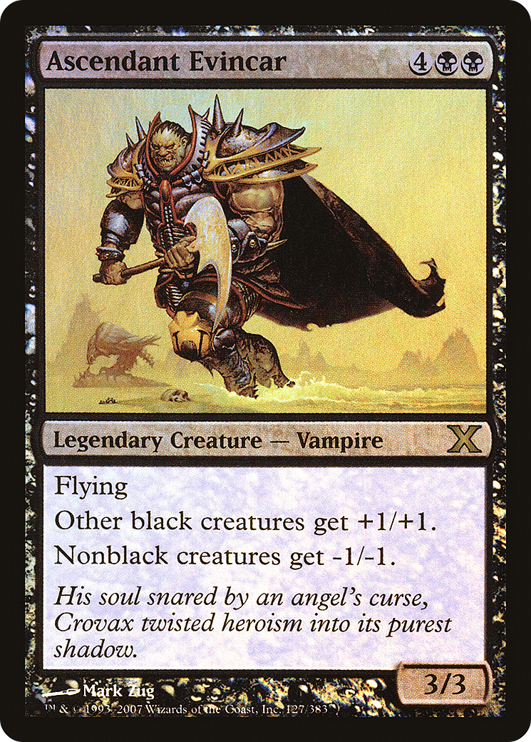 Ascendant Evincar (10E-127★) - Tenth Edition Foil