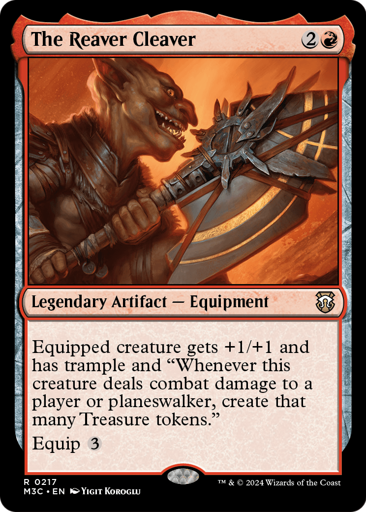 The Reaver Cleaver (M3C-217) - Modern Horizons 3 Commander Foil