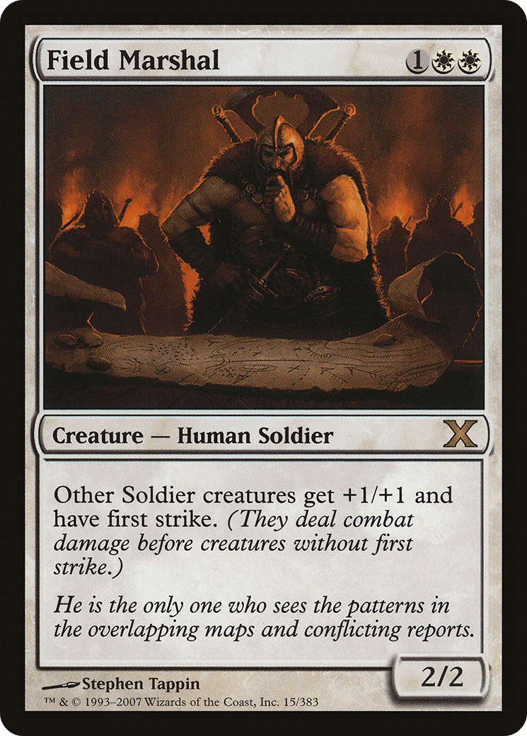 Field Marshal (10E-015) - Tenth Edition