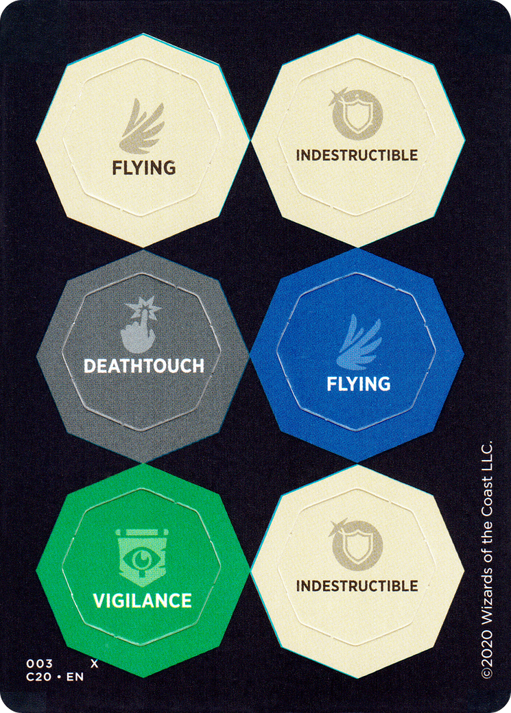Ability Punchcard (TC20-020) - Commander 2020 Tokens
