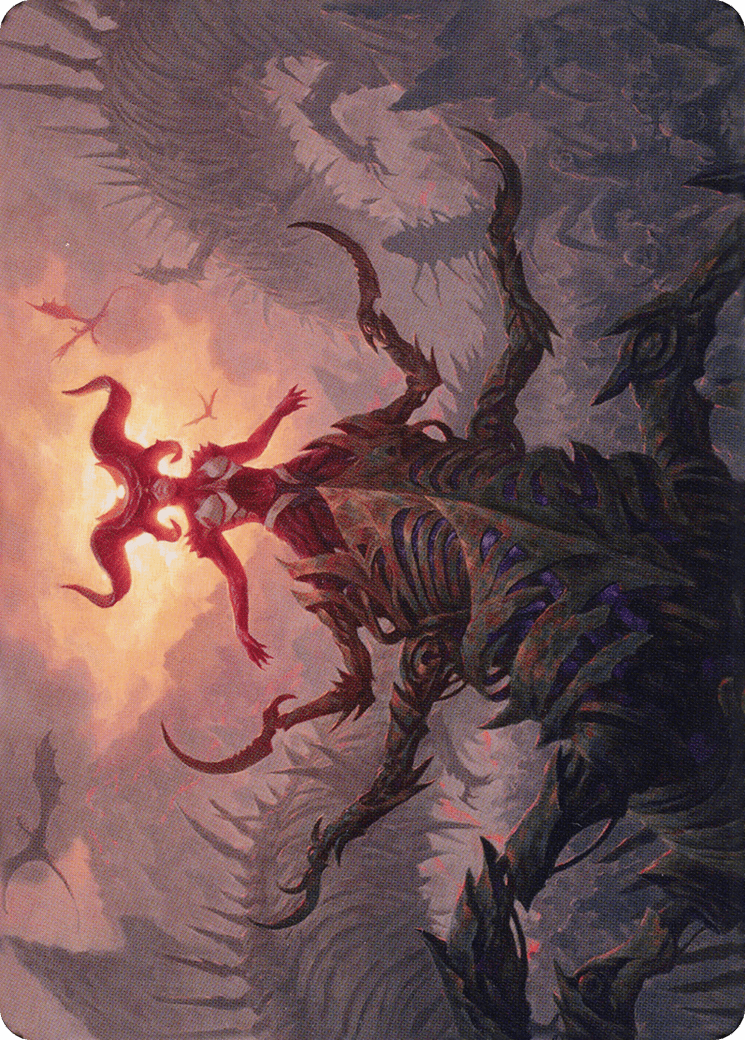 Sheoldred, the Apocalypse // Sheoldred, the Apocalypse (ADMU-026) - Dominaria United Art Series (Borderless)