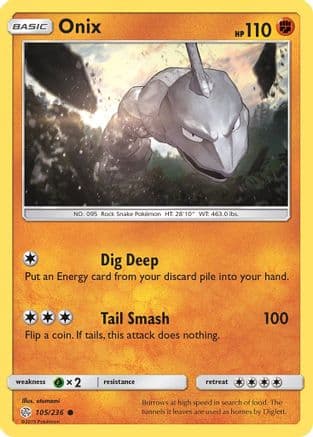 Onix 105 SM Cosmic Eclipse - Common