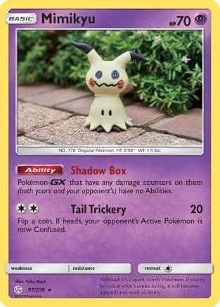 Mimikyu 097/236 - SM Cosmic Eclipse Reverse Holofoil