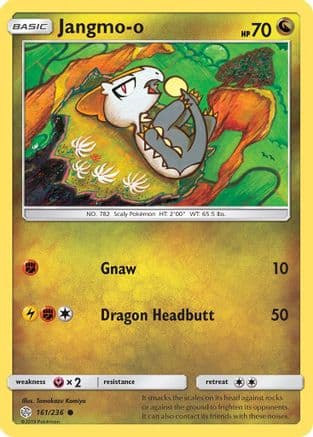 Jangmo-o 161/236 - SM Cosmic Eclipse Reverse Holofoil