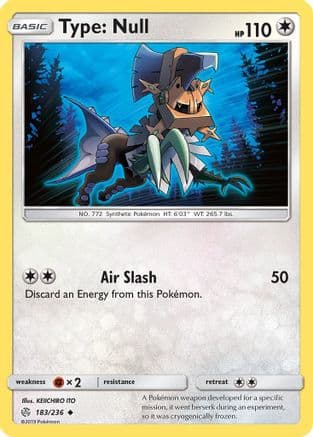 Type: Null 183/236 - SM Cosmic Eclipse Reverse Holofoil