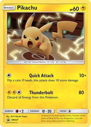 Pikachu SM227 SM227/248 - SM Promos Holofoil