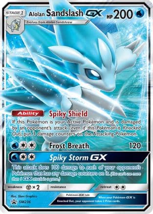 Alolan Sandslash GX SM236 SM236/248 - SM Promos Holofoil