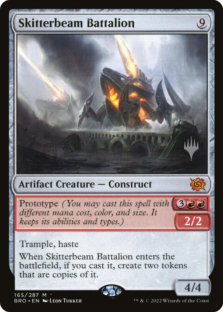 Skitterbeam Battalion (PBRO-165P) - The Brothers' War Promos Foil