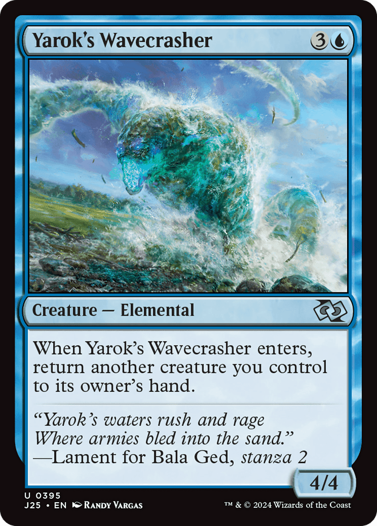 Yarok's Wavecrasher (J25-395) - Foundations Jumpstart
