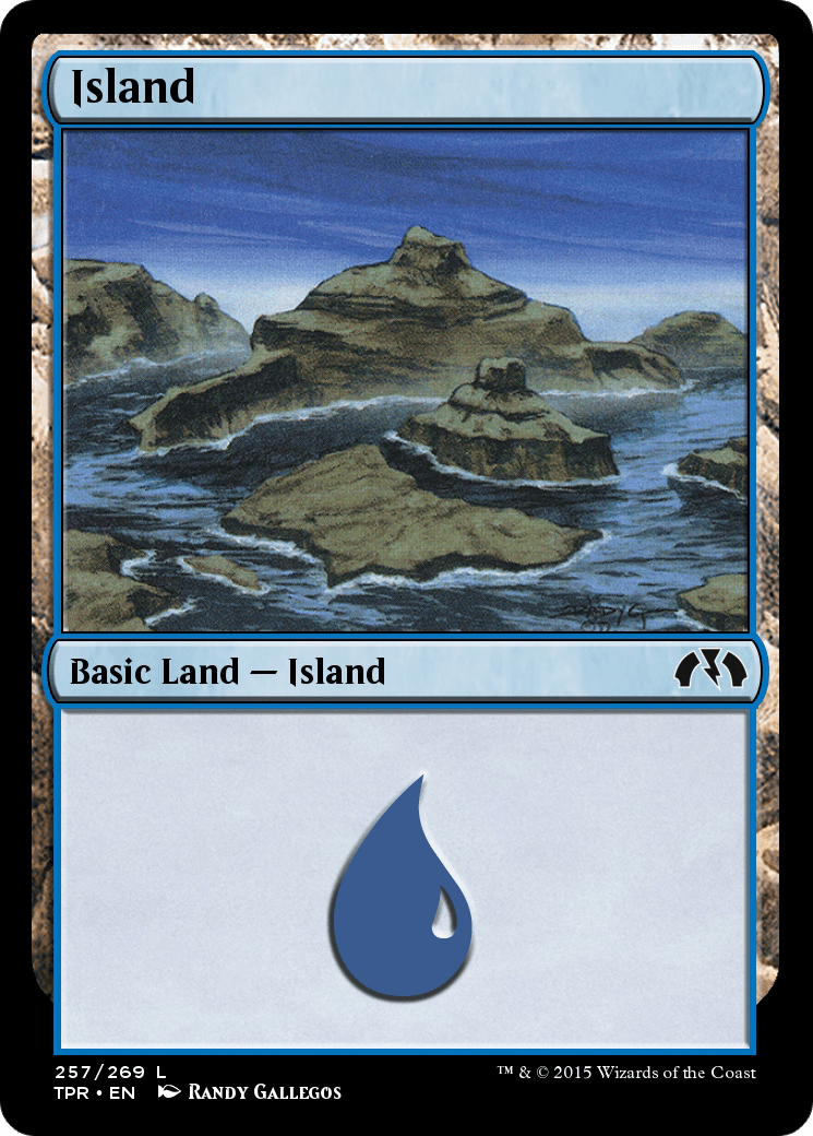 Island (TPR-257) - Tempest Remastered Foil