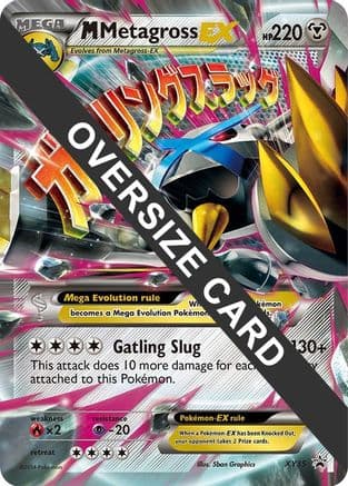 M Metagross EX XY35 XY35- Jumbo Cards Holofoil