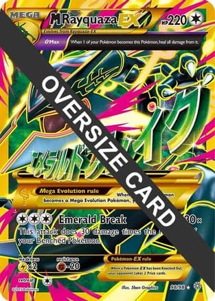M Rayquaza EX 98/98 - Jumbo Cards Holofoil