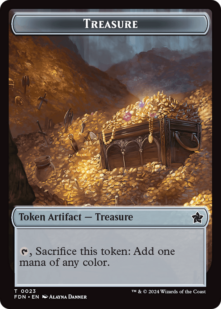 Treasure (TFDN-023) - Foundations Tokens