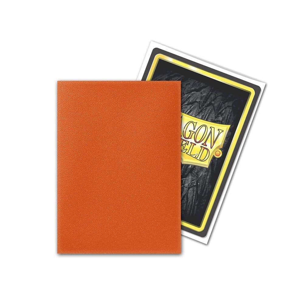 Dragon Shield | Standard Size Sleeves | 100ct | Tangerine (Matte)