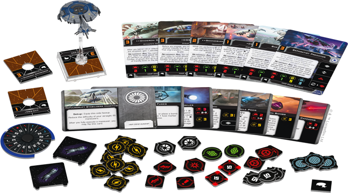 Star Wars: X-Wing | Separatist Alliance | HMP Droid Gunship