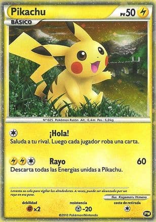 Pikachu (Spanish) 0PW- Pikachu World Collection Promos Holofoil