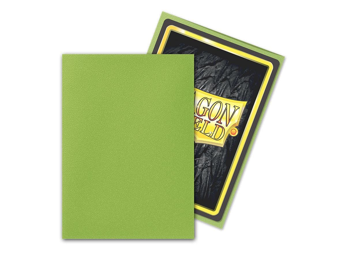 Dragon Shield | Standard Size Sleeve | 100ct | Lime (Matte)