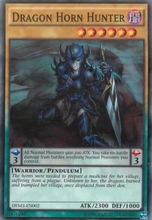 Dragon Horn Hunter (DEM3-EN002) - Demo Deck 2016 Unlimited