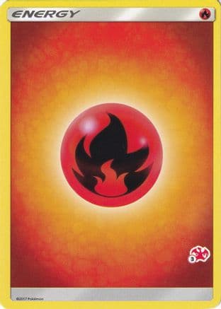 Fire Energy (#3 Charizard Stamped) Battle Academy - Promo