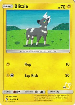 Blitzle (# Pikachu Stamped) 81/214 - Battle Academy