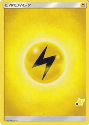 Lightning Energy (#21 Pikachu Stamped) Battle Academy - Promo