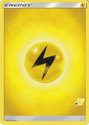 Lightning Energy (#39 Pikachu Stamped) Battle Academy - Promo