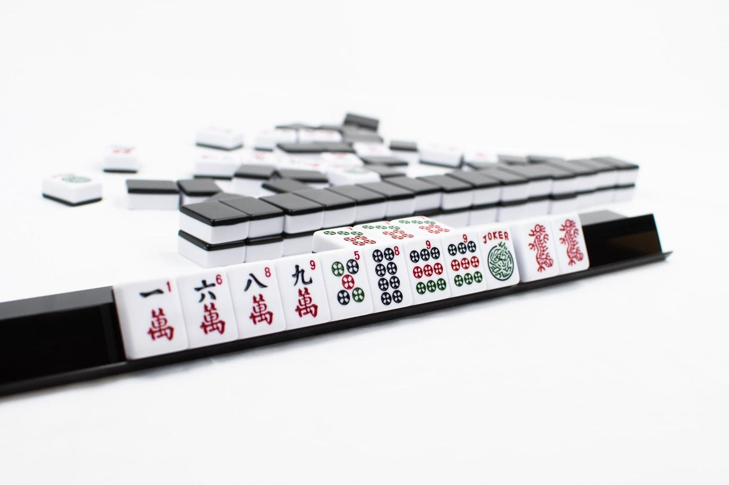 LPG Classics | Mahjong Case (American Set w/ Black Tiles and Racks)