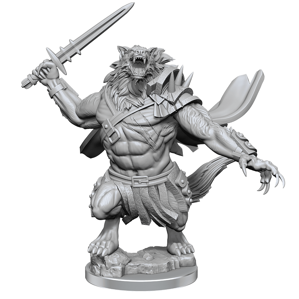 Magic: The Gathering Miniatures | Arlinn Kord and Tovolar