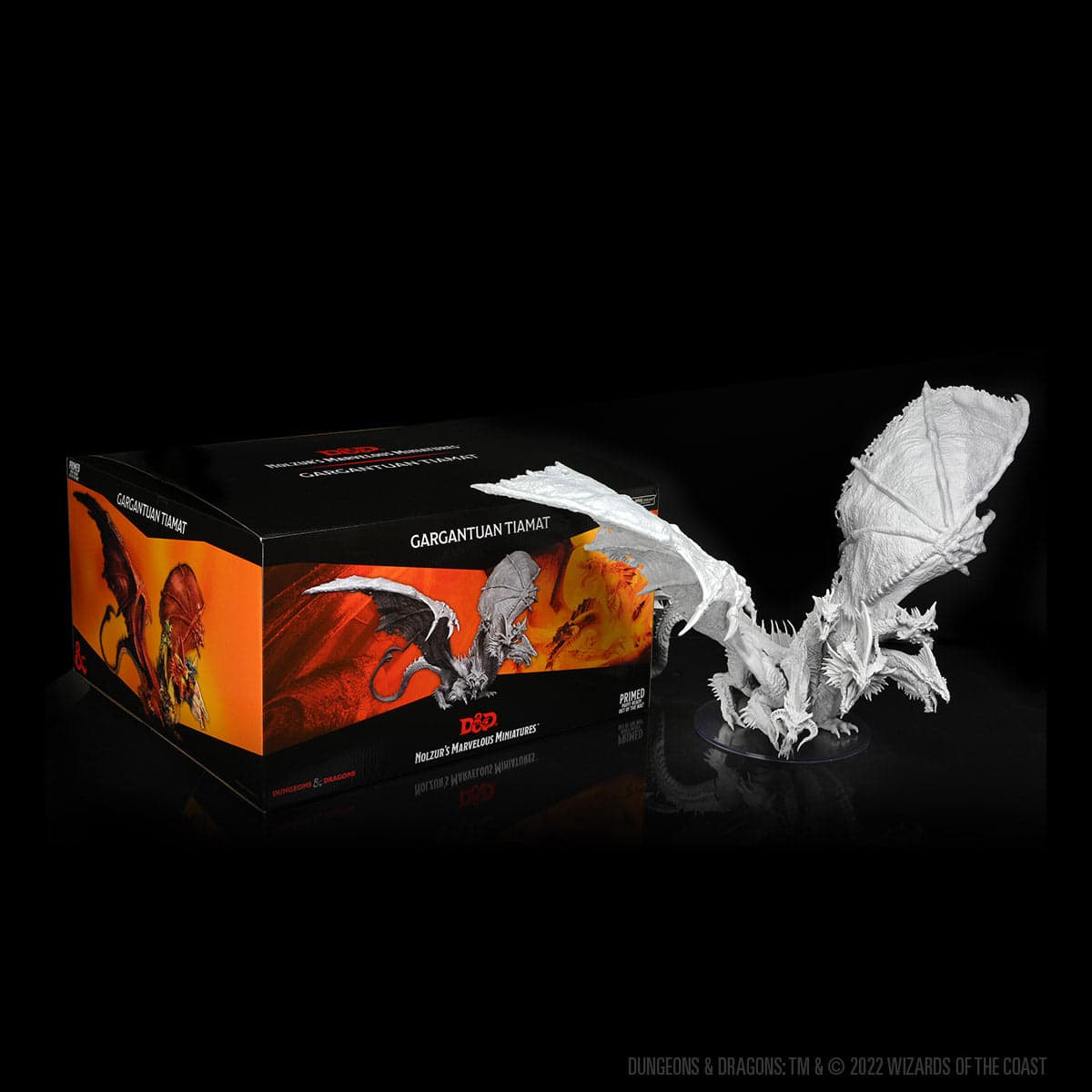 D&D Nolzur's Marvelous Miniatures | Gargantuan Tiamat (Unpainted)