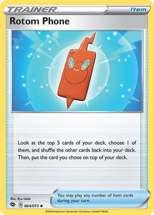 Rotom Phone 064/73 - Champions Path Reverse Holofoil