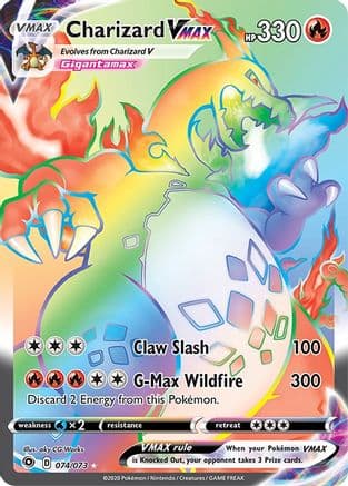 Charizard VMAX (Secret) 074/73 - Champions Path Holofoil