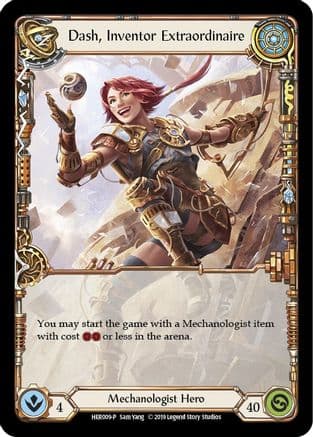 Dash, Inventor Extraordinaire - HER009 (HER009) - Flesh and Blood: Promo Cards