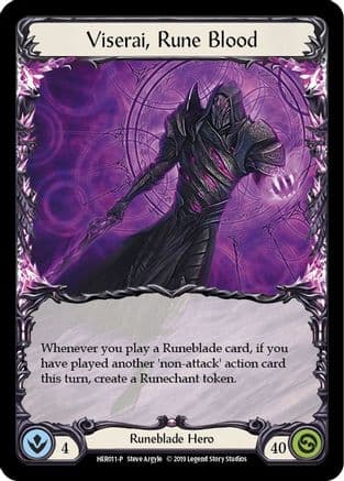 Viserai, Rune Blood - HER011 (HER011) - Flesh and Blood: Promo Cards