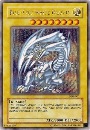 Blue-Eyes White Dragon (Dark Duel Stories) (DDS-001) - Yu-Gi-Oh! Video Game Promotional Cards Limited