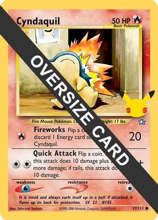 Cyndaquil 057- First Partner Pack