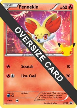 Fennekin XY02- First Partner Pack