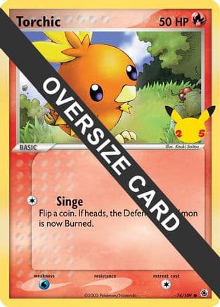 Torchic 074- First Partner Pack