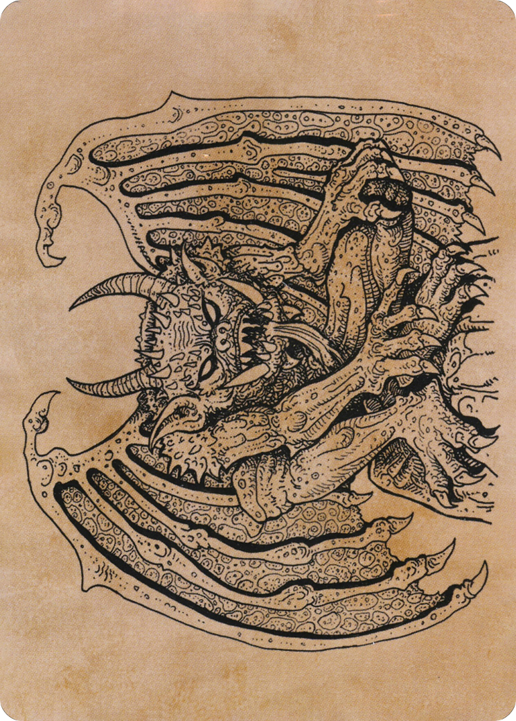 Cloister Gargoyle // Cloister Gargoyle (AAFR-065) - Adventures in the Forgotten Realms Art Series (Borderless)