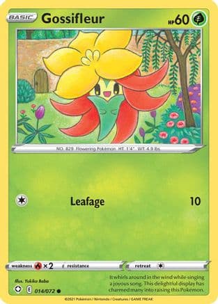 Gossifleur 014/72 - Shining Fates Reverse Holofoil